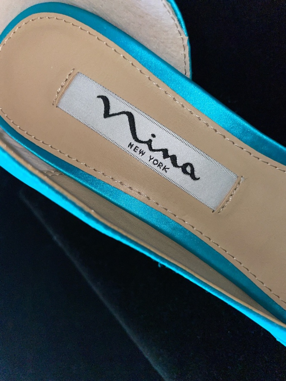❤️ PROM Women’s NWOT NINA IN BOX Mid-Heel Contesa Pump Shoes Sz 6M - Picture 3 of 16